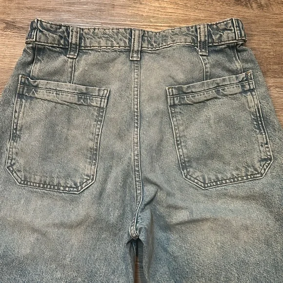 Free People Palmer Cuffed Jeans 28 We the free FP LaLa Land - Picture 10 of 13